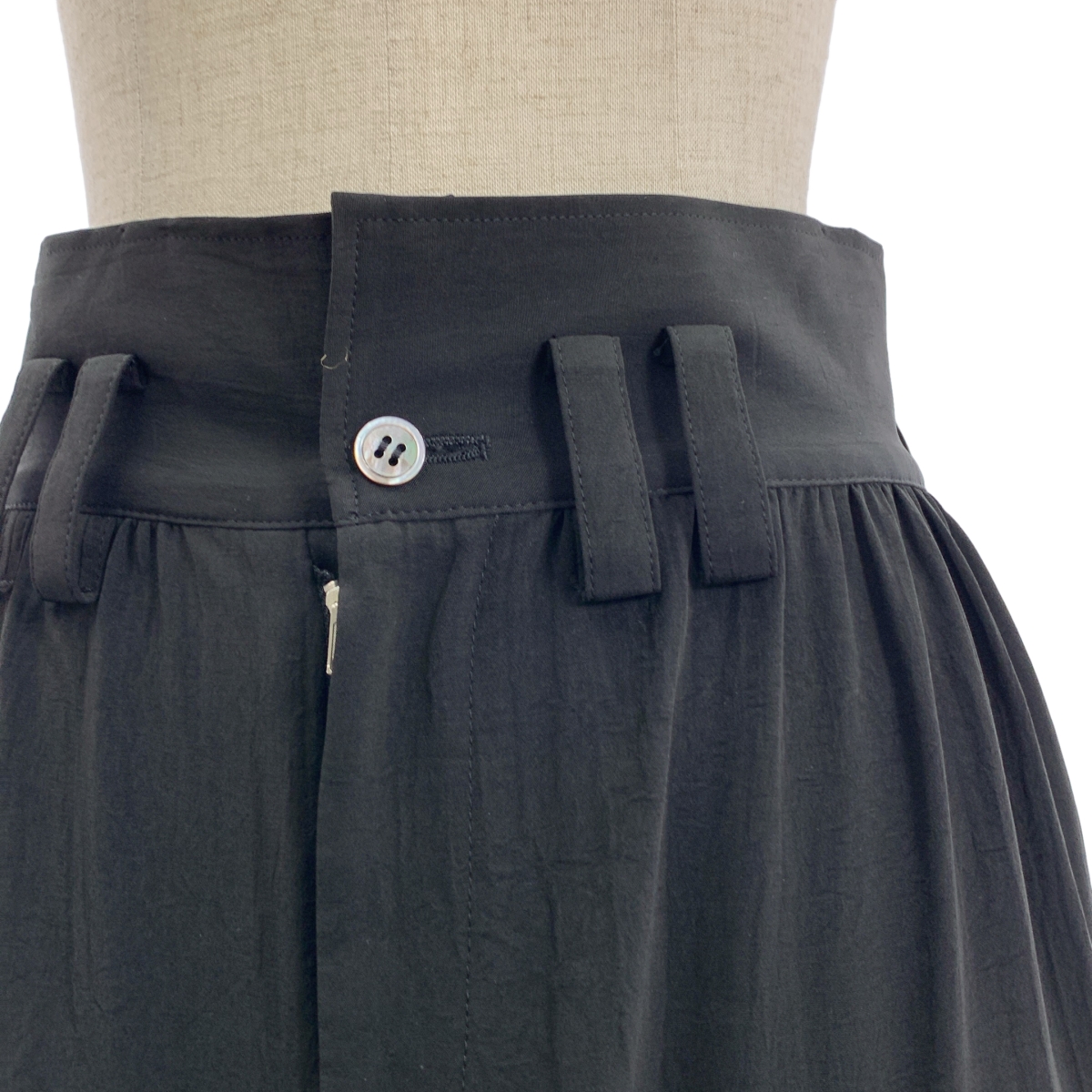 Y's / ワイズヨウジヤマモト フリル ギャザー フレアスカート