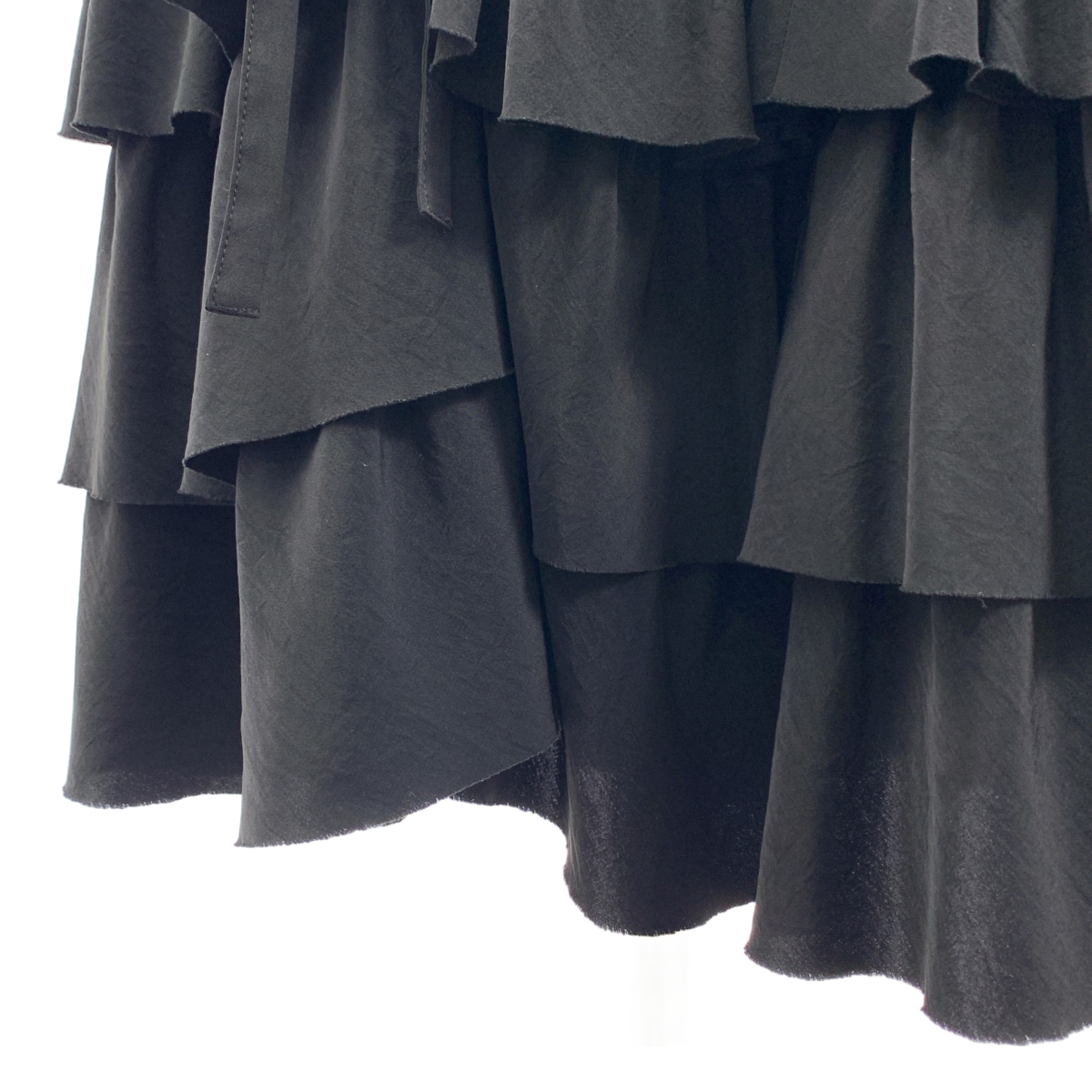 Y's / ワイズヨウジヤマモト フリル ギャザー フレアスカート