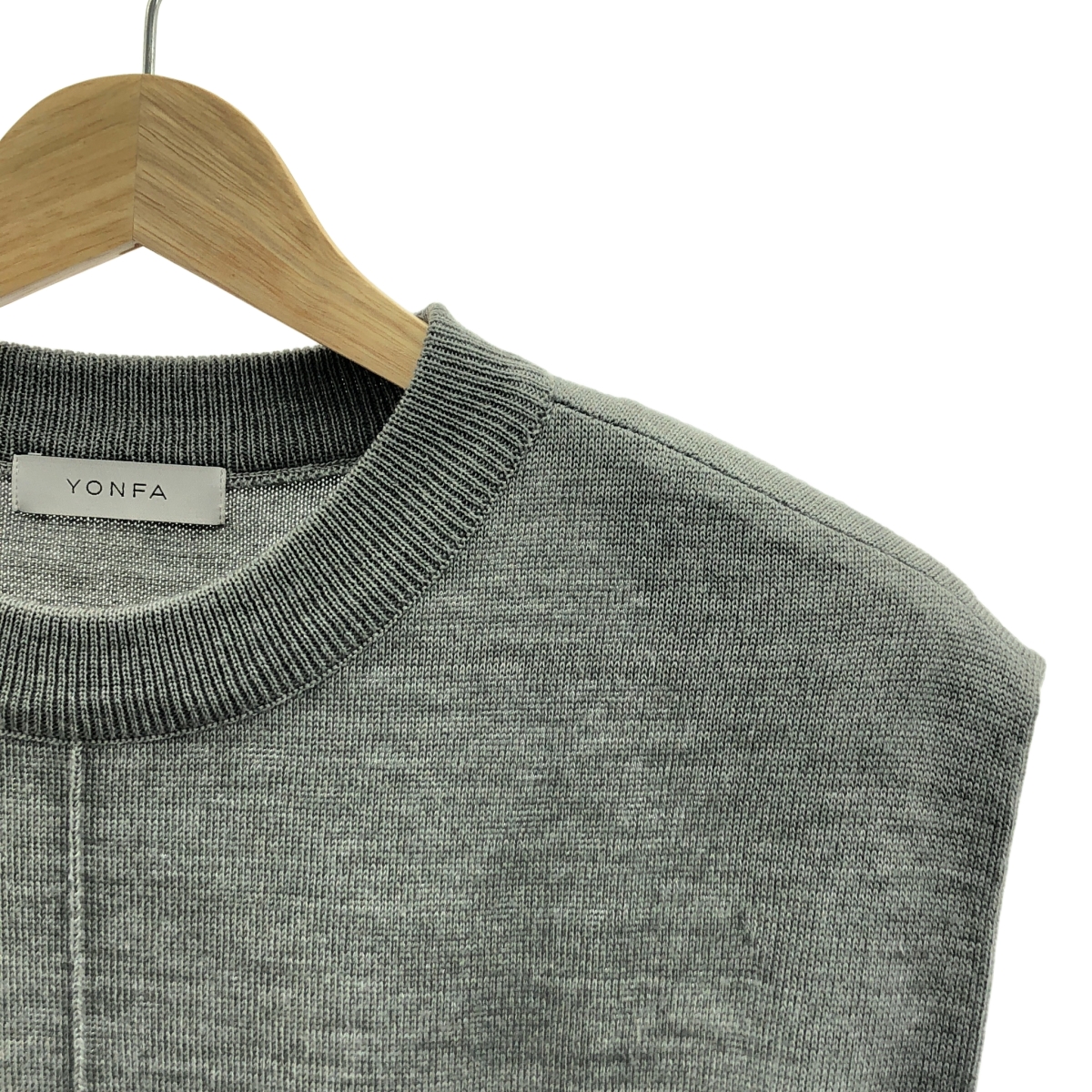 その他 shoulder pad vest ショルダーパッド ニット ベスト