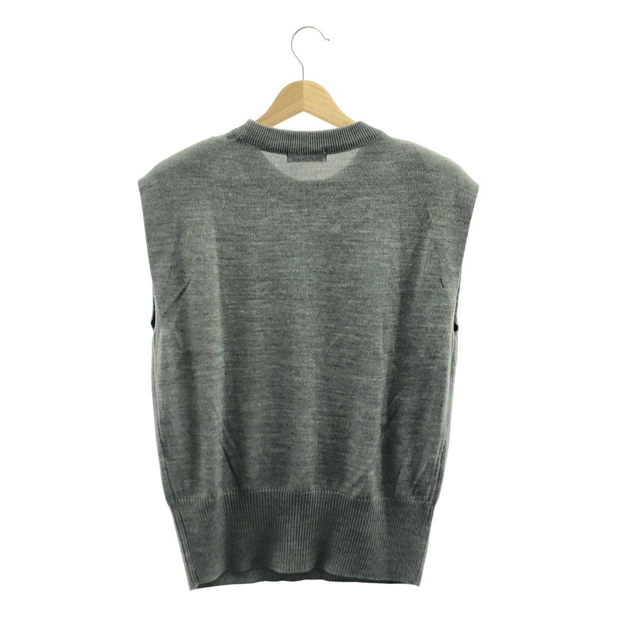 その他 shoulder pad vest ショルダーパッド ニット ベスト