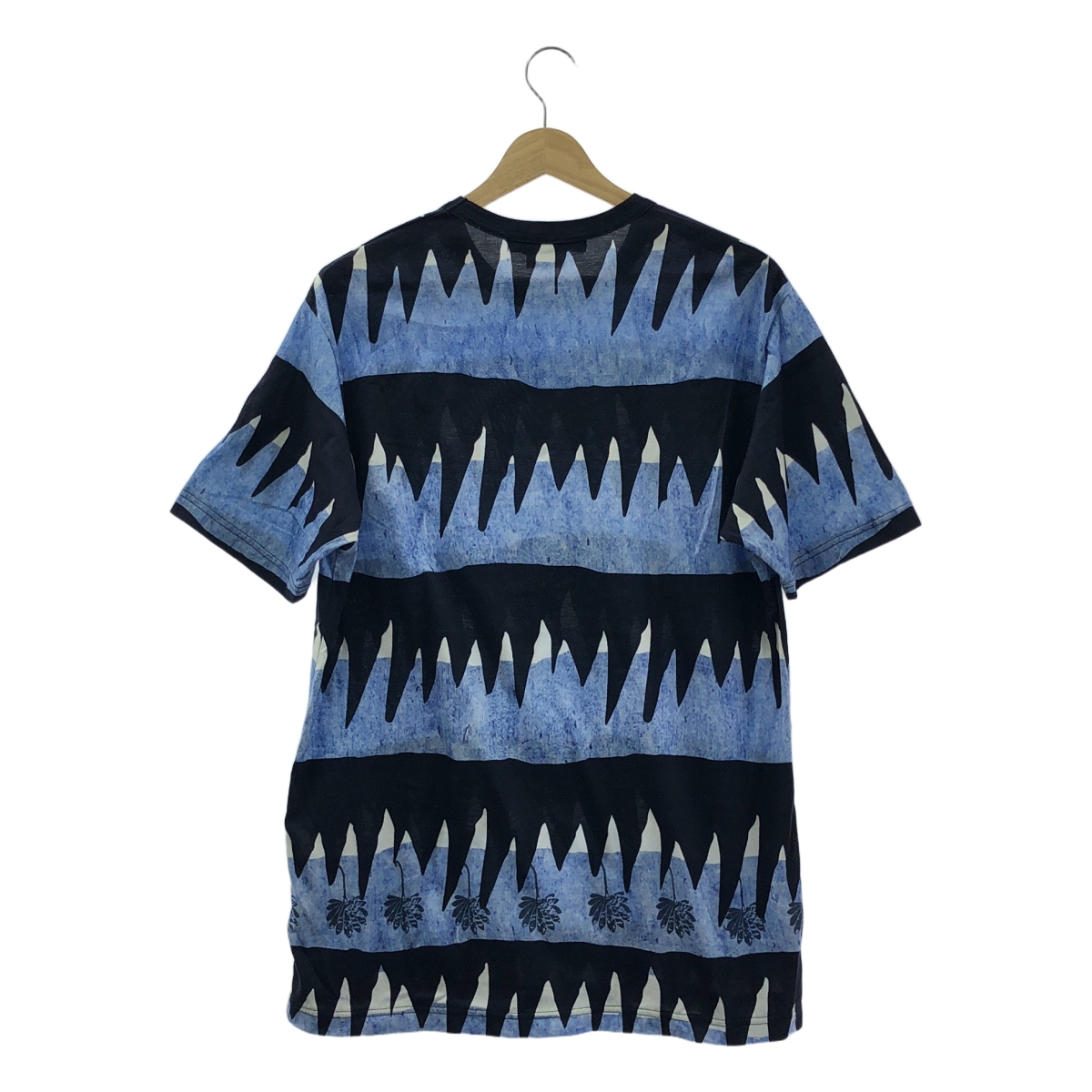 JUNYAWATANABE COMMEdesGARCONS MAN / ジュンヤワタナベマン 総柄 プリント クルーネック Tシャツ カットソー