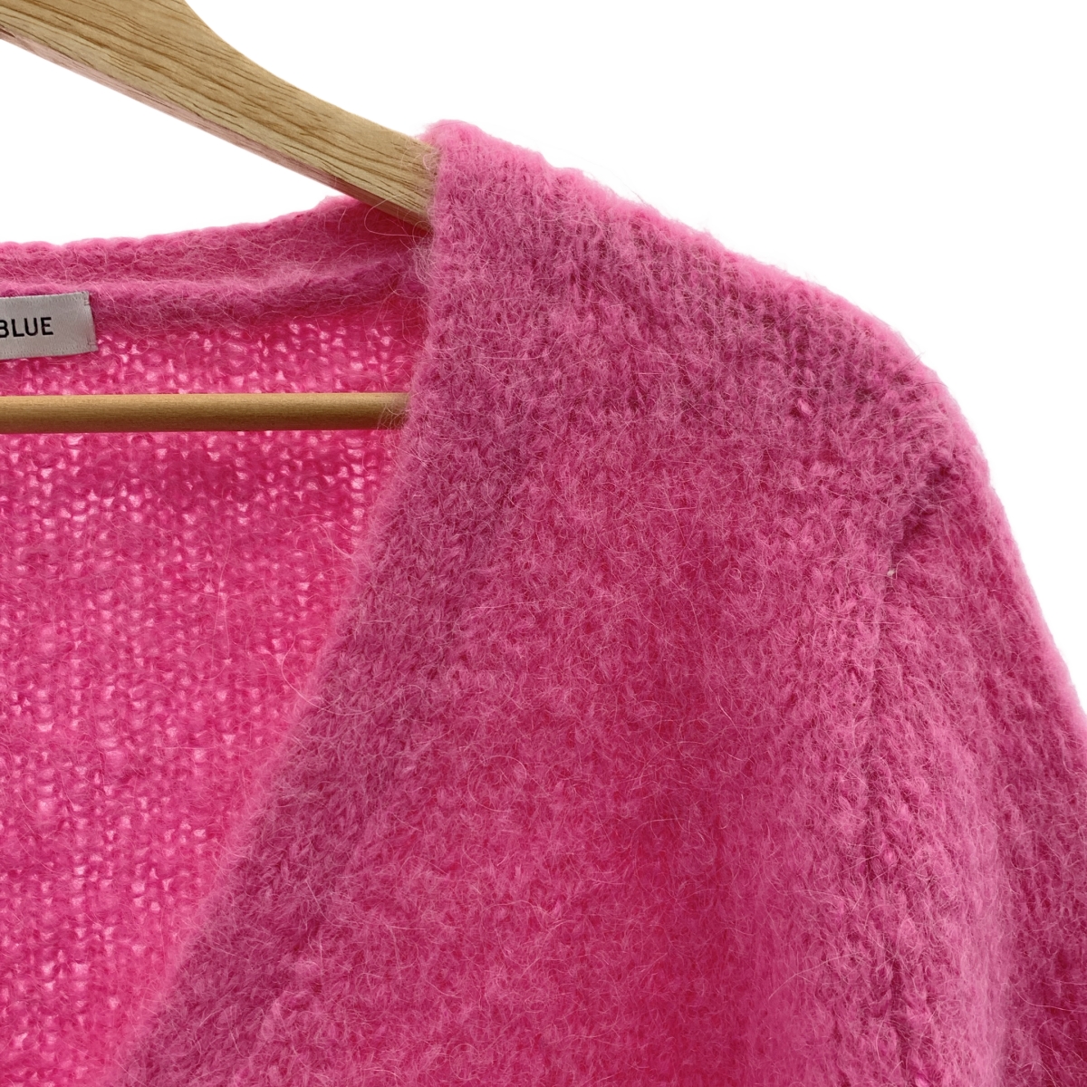 MADISON BLUE / マディソンブルー LOOSE BIG V CD MOHAIR モヘア アルパカ Vネック ニット カーディガン