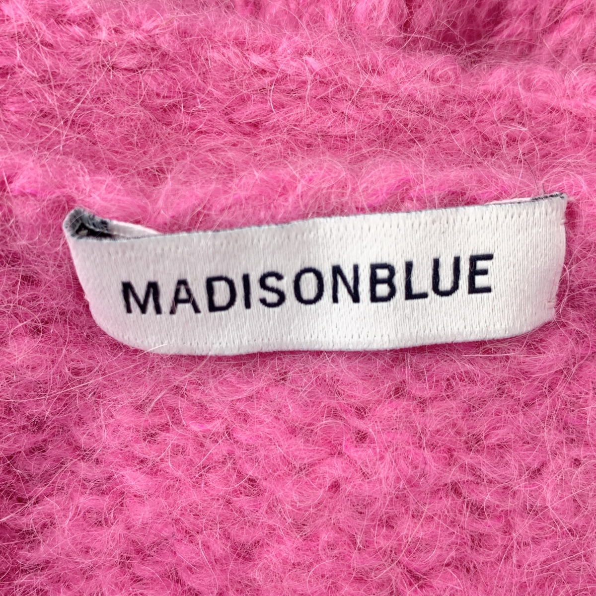 MADISON BLUE / マディソンブルー LOOSE BIG V CD MOHAIR モヘア アルパカ Vネック ニット カーディガン