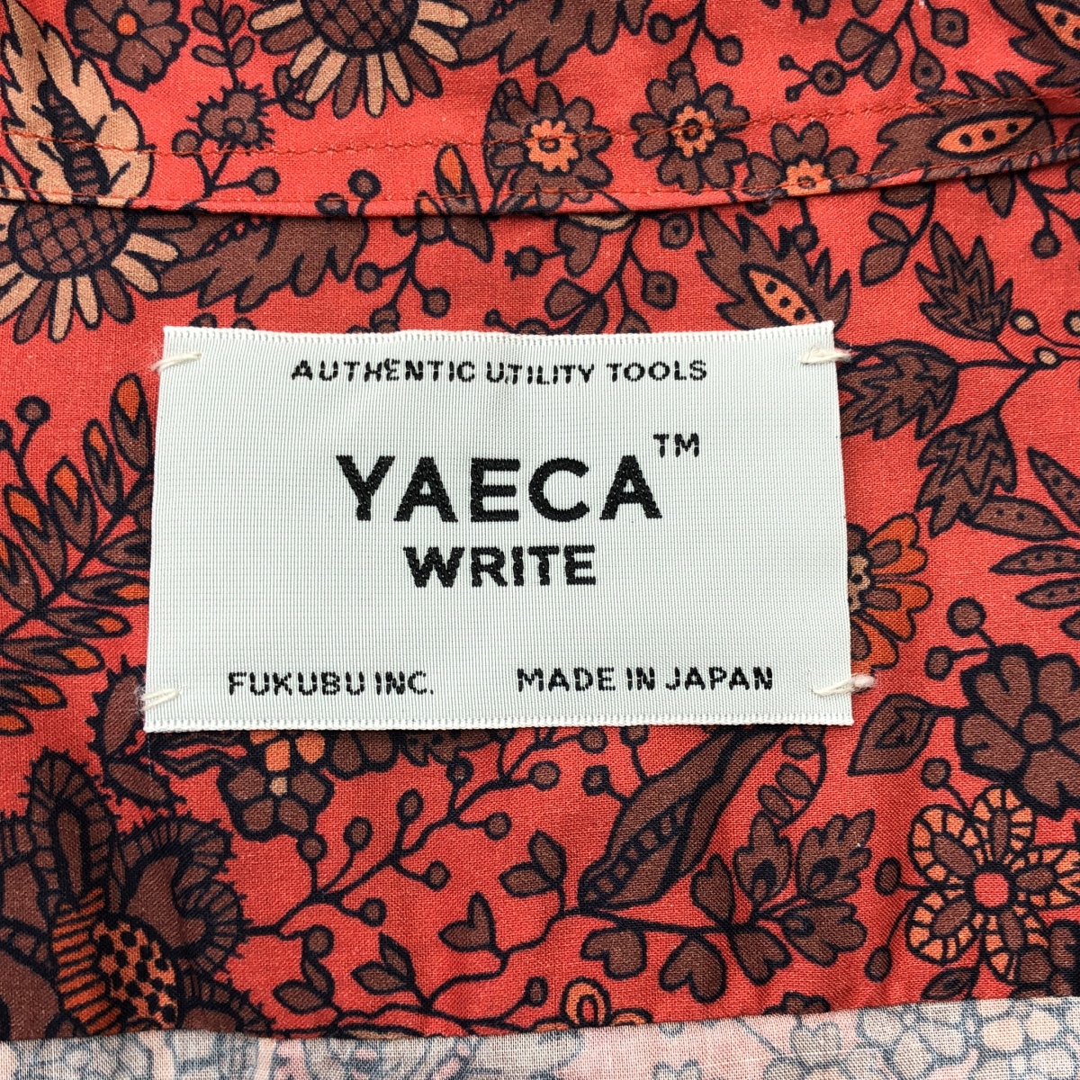YAECA / ヤエカ × LIBERTY  NOTTINGHAM ノッティンガム プルオーバー シャツ ドレス ワンピース