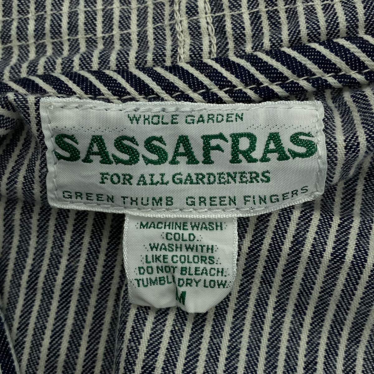 SASSAFRAS / ササフラス Gardener Bud Breaker 8oz Hickory ヒッコリー ガーデナー バッドブレイカー フーデッドジャケット