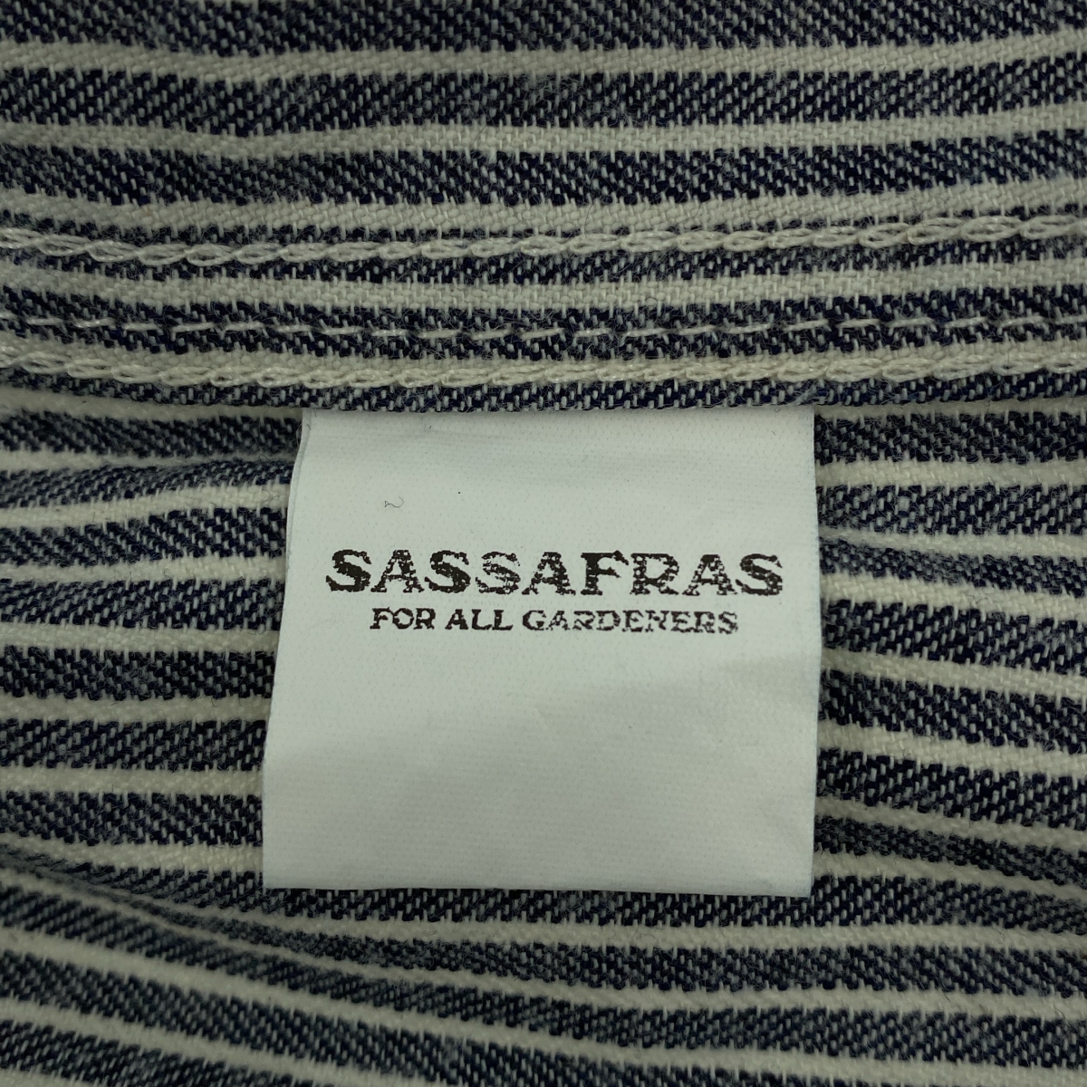 SASSAFRAS / ササフラス Gardener Bud Breaker 8oz Hickory ヒッコリー ガーデナー バッドブレイカー フーデッドジャケット