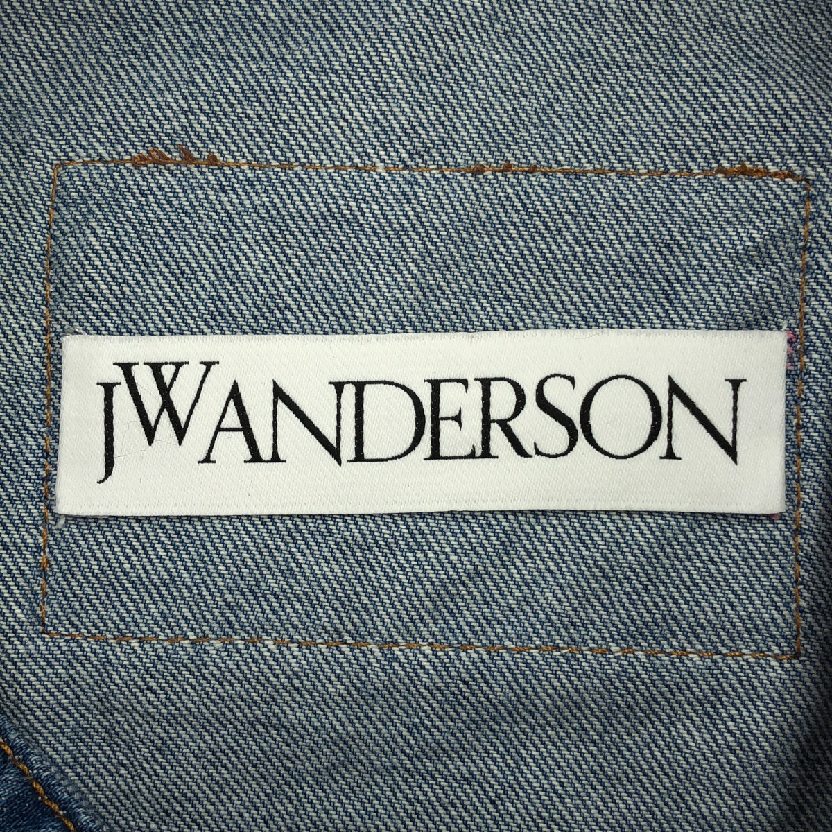 JW Anderson / ジェイダブルアンダーソン DISTRESSED COLLARED BUTTON-UP JACKET ダメージ加工 デニムジャケット