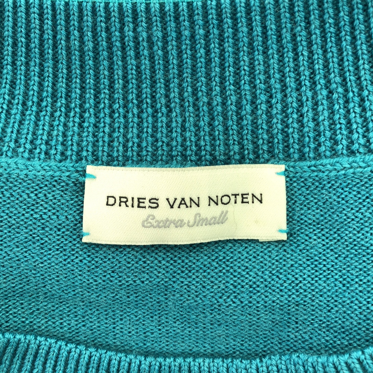 DRIES VAN NOTEN / ドリスヴァンノッテン ウール クルーネック ラグランスリーブ ニット