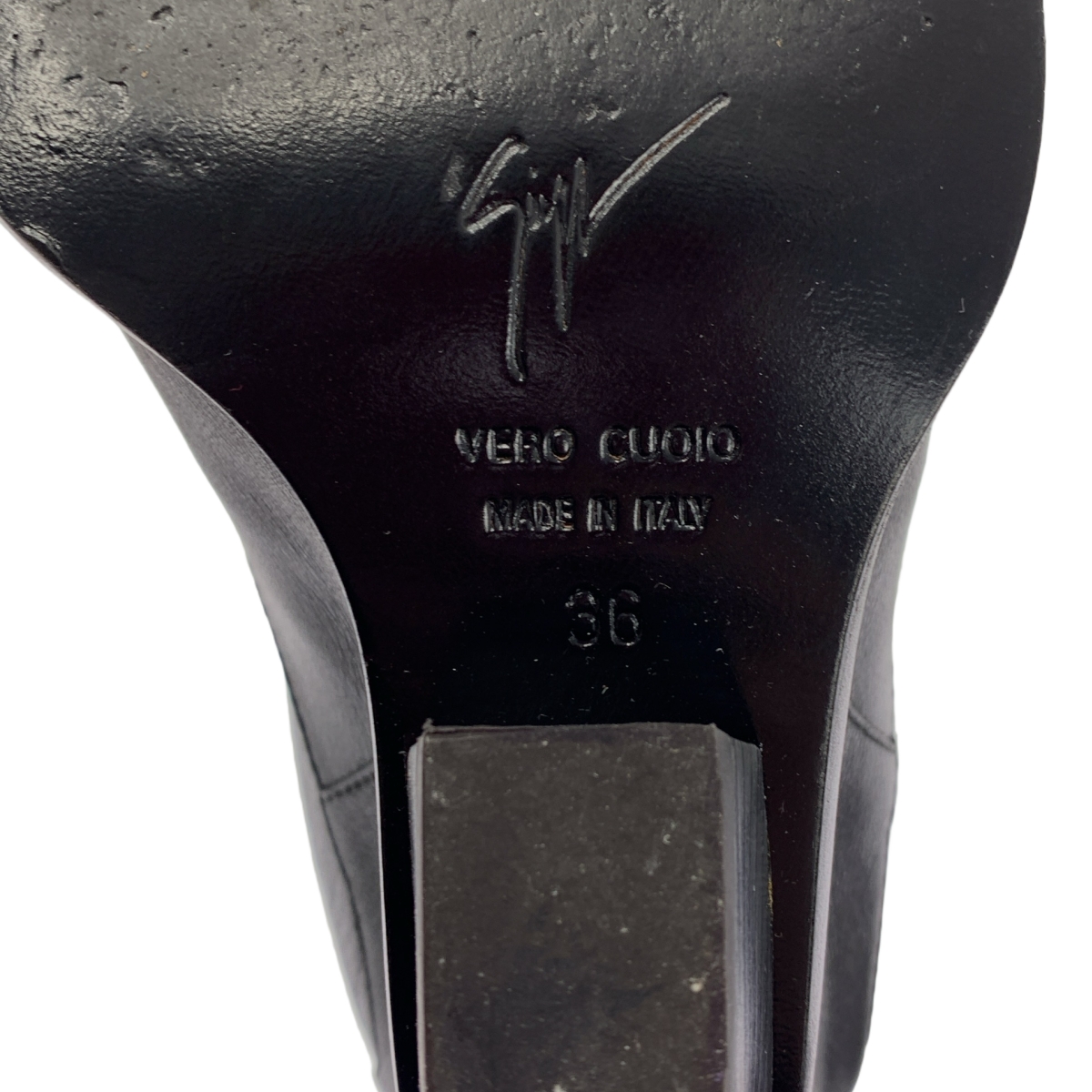 Giuseppe Zanotti / ジュゼッペザノッティ ウェッジソール レザー ウエスタンブーツ