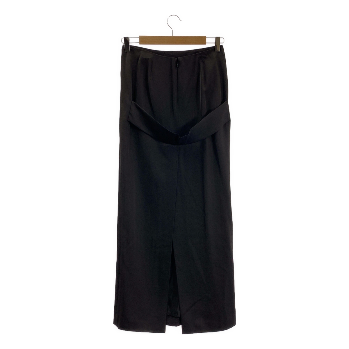 Jean Paul Gaultier / ジャンポール・ゴルチエ FEMME / トリアセテート シルク バックスリット ロングスカート