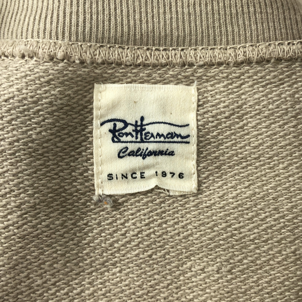 Ron Herman / ロンハーマン ダメージ カットオフ スウェットティー オーバー トレーナー