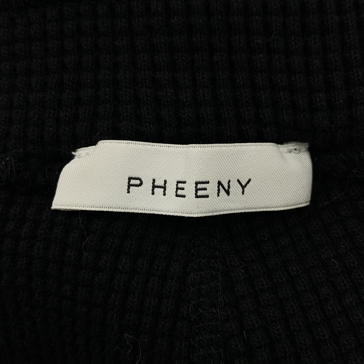 PHEENY / フィーニー BIG WAFFLE SLIT PANTS / ワッフル 裾スリット ウエストゴム イージーパンツ