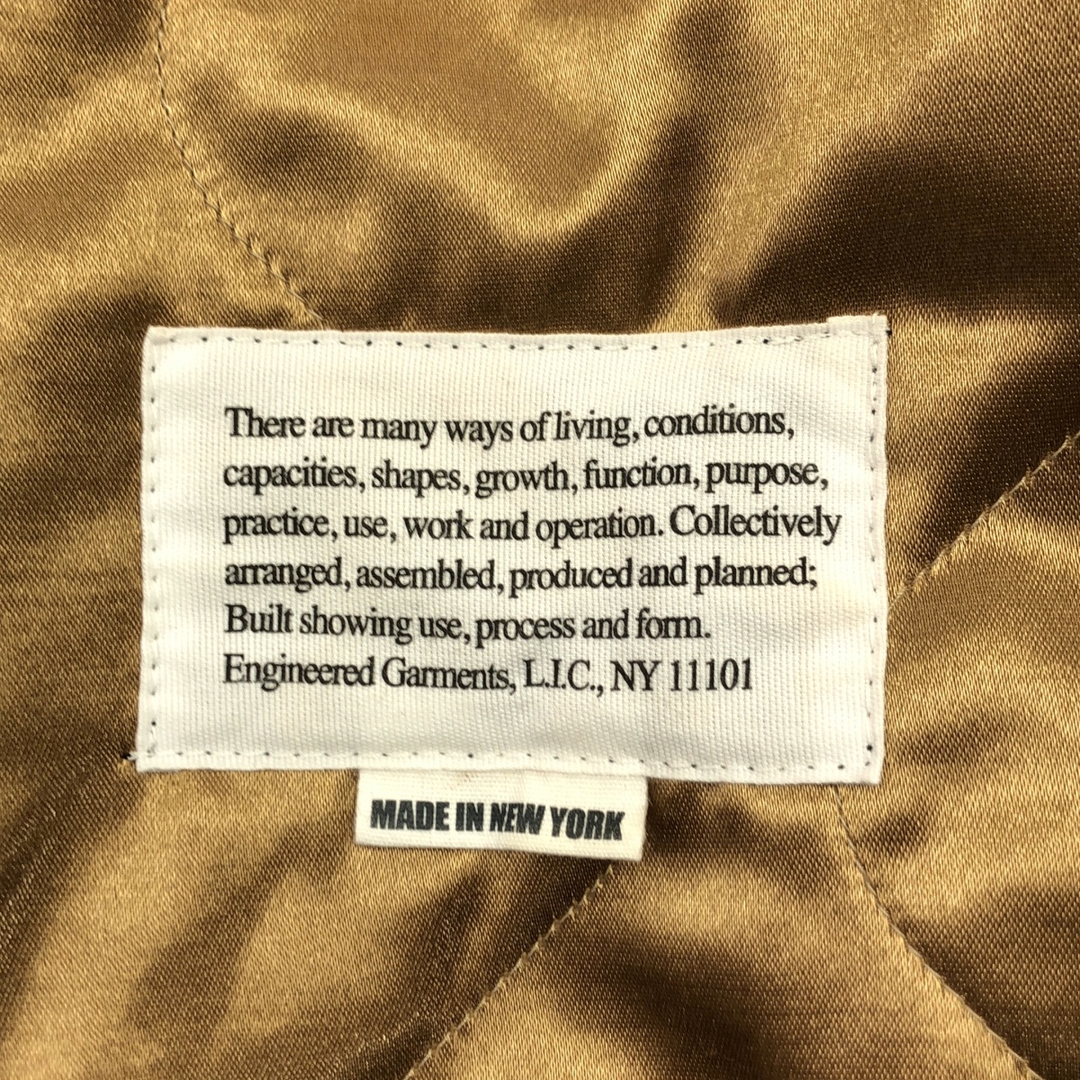 Engineered Garments / エンジニアドガーメンツ Wind Breaker / オーバー ジャケット / フード着脱可 / キルティング総裏地