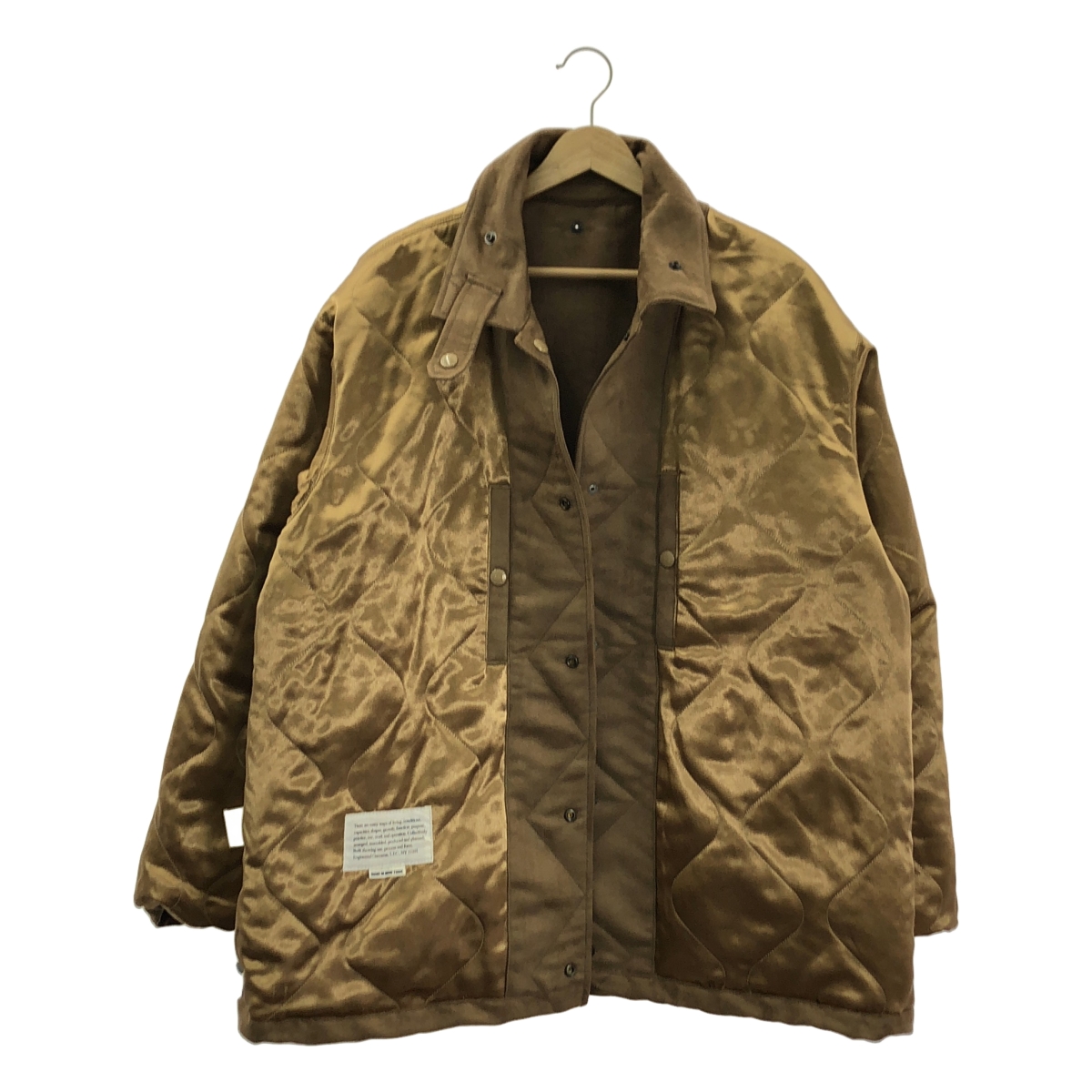 Engineered Garments / エンジニアドガーメンツ Wind Breaker / オーバー ジャケット / フード着脱可 / キルティング総裏地