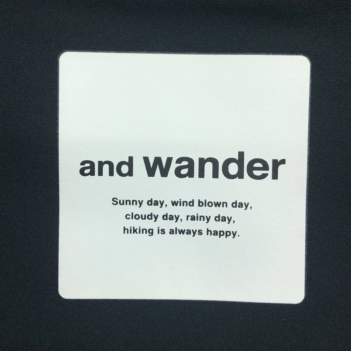 and wander / アンドワンダー ペイント プリント シャツ ワンピース