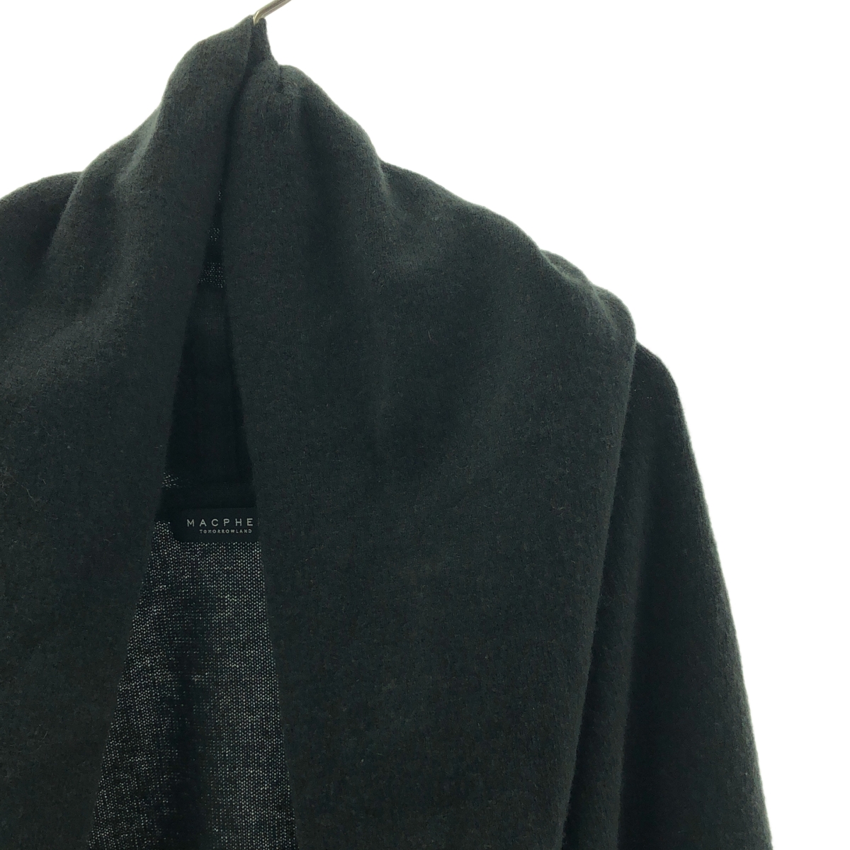 その他 ウール カシミヤ ボタンレス  ニット カーディガン フーディ コーディガン