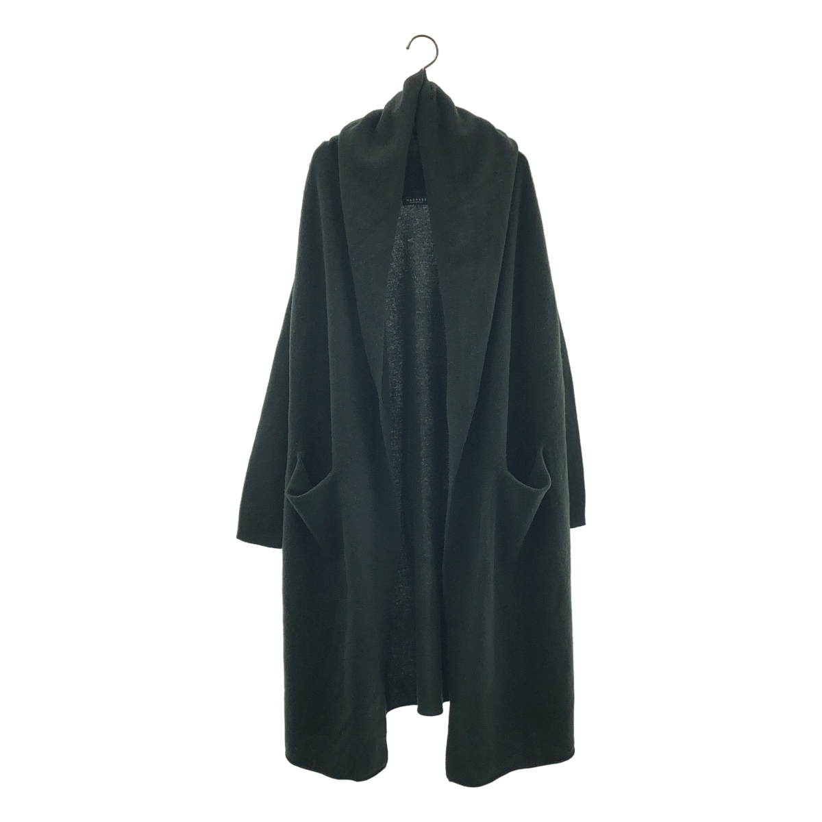 その他 ウール カシミヤ ボタンレス  ニット カーディガン フーディ コーディガン