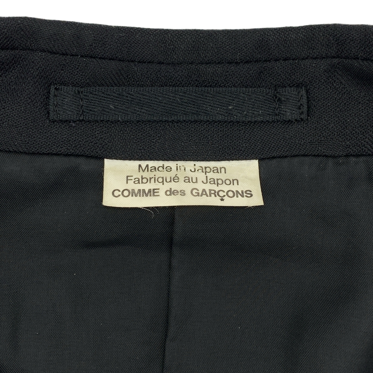 COMME des GARCONS HOMME PLUS / コムデギャルソンオムプリュス 花の存在期 / カモフラージュ ジャガード ウールシルク 短冊ジャケット