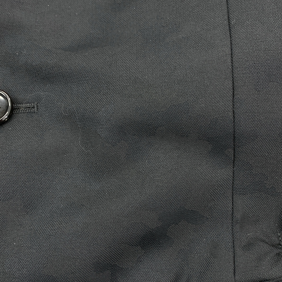 COMME des GARCONS HOMME PLUS / コムデギャルソンオムプリュス 花の存在期 / カモフラージュ ジャガード ウールシルク 短冊ジャケット