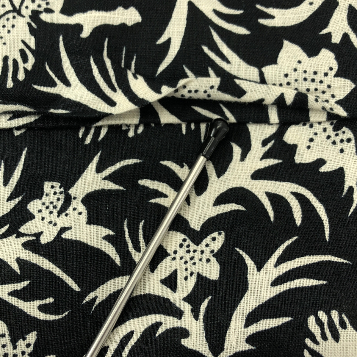 SOULEIADO / ソレイアード リネン 総柄 イージーパンツ