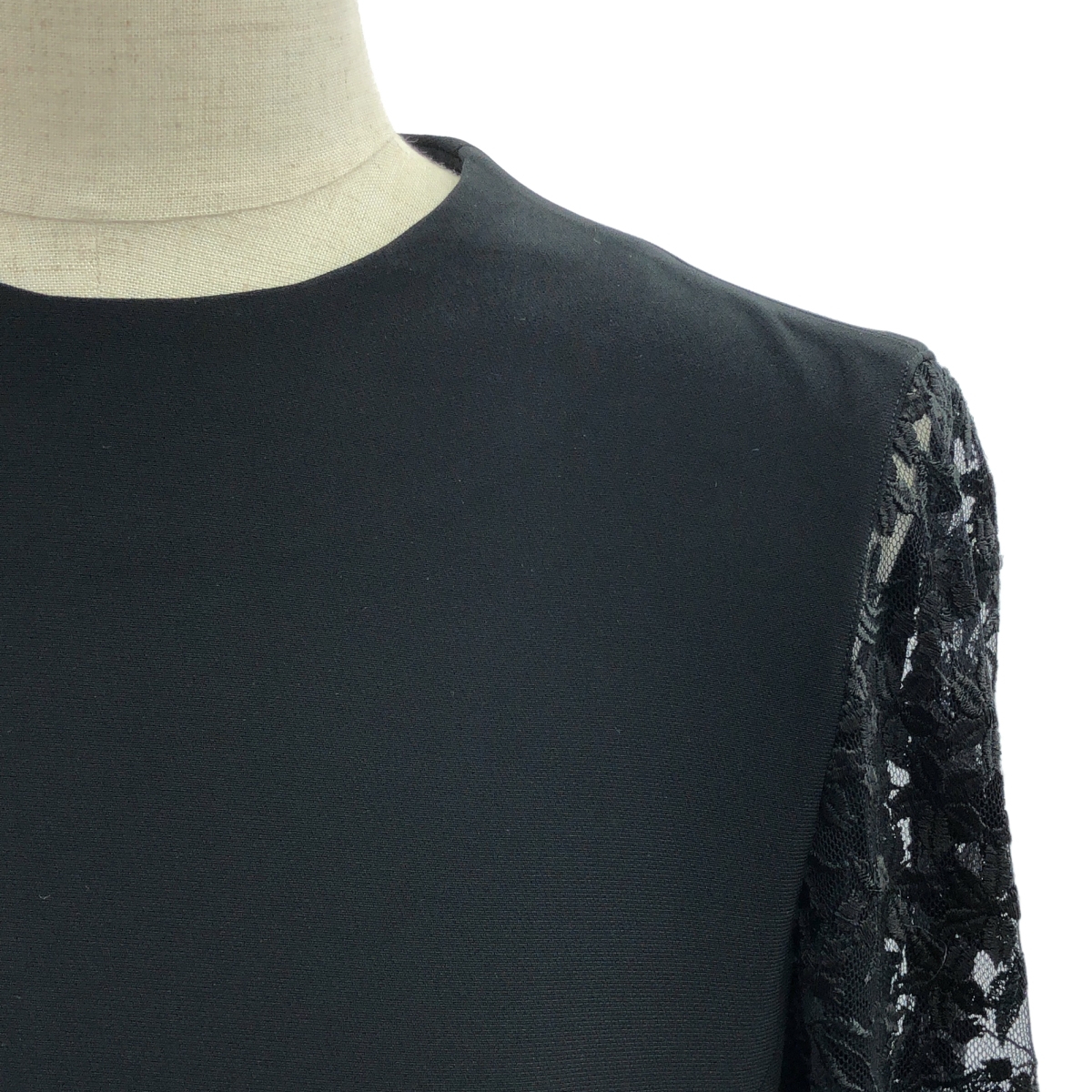 Mame Kurogouchi / マメクロゴウチ Floral Lace Sleeve Shirt レース スリーブ シャツ