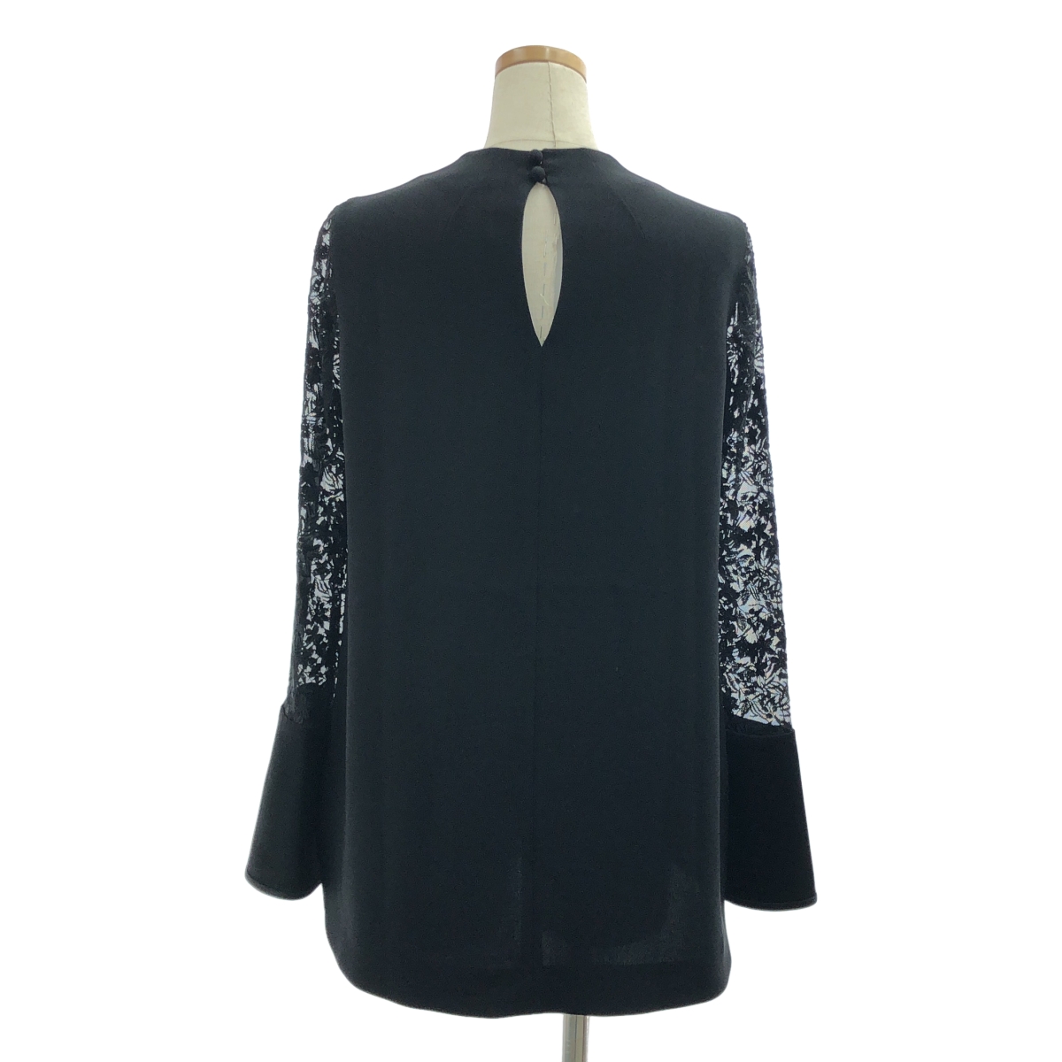 Mame Kurogouchi / マメクロゴウチ Floral Lace Sleeve Shirt レース スリーブ シャツ