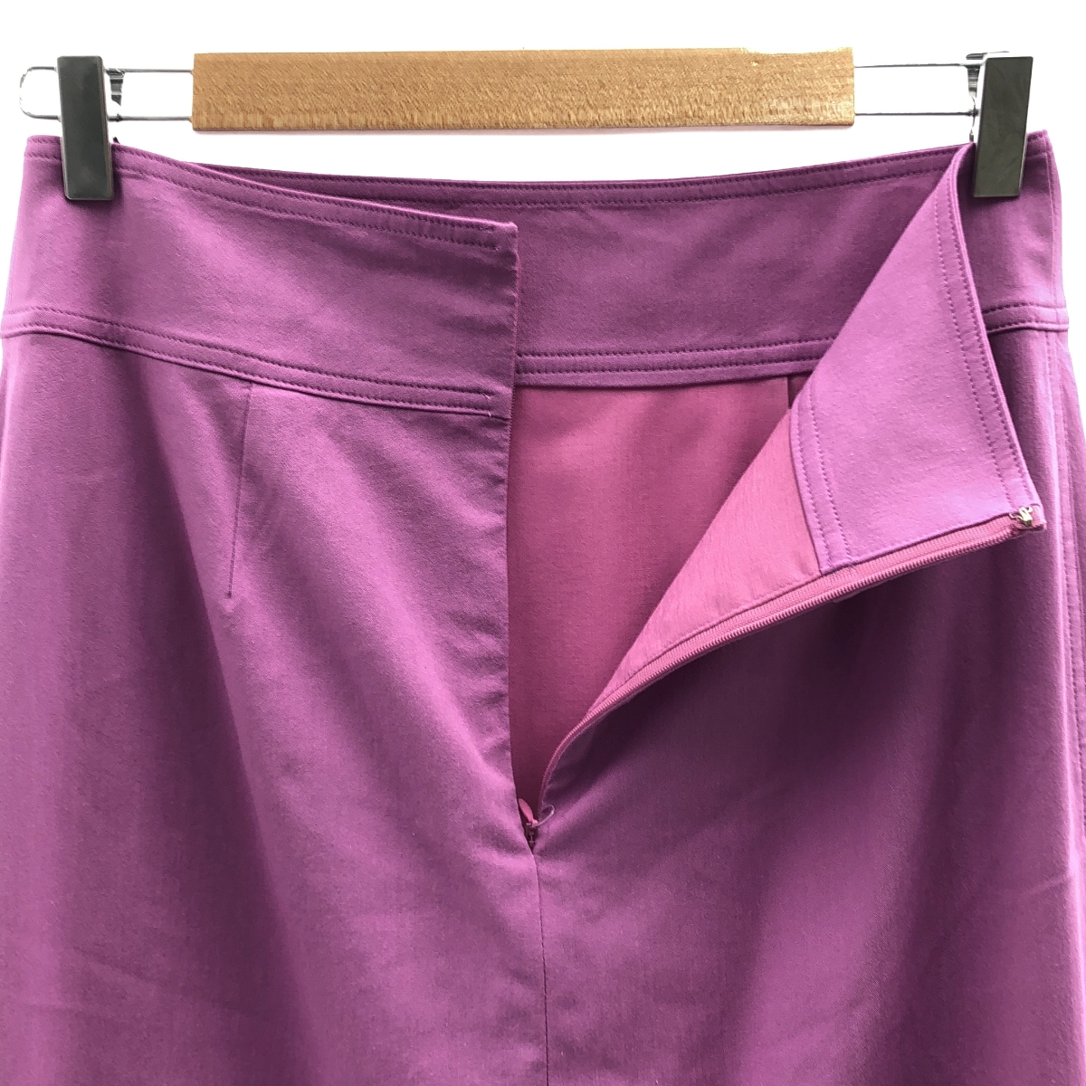 その他 Iラインスカート レーヨン/ナイロン/リネン