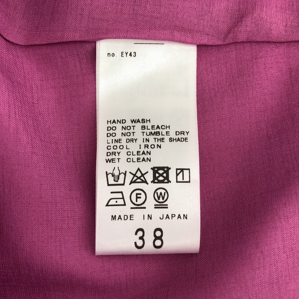 その他 Iラインスカート レーヨン/ナイロン/リネン